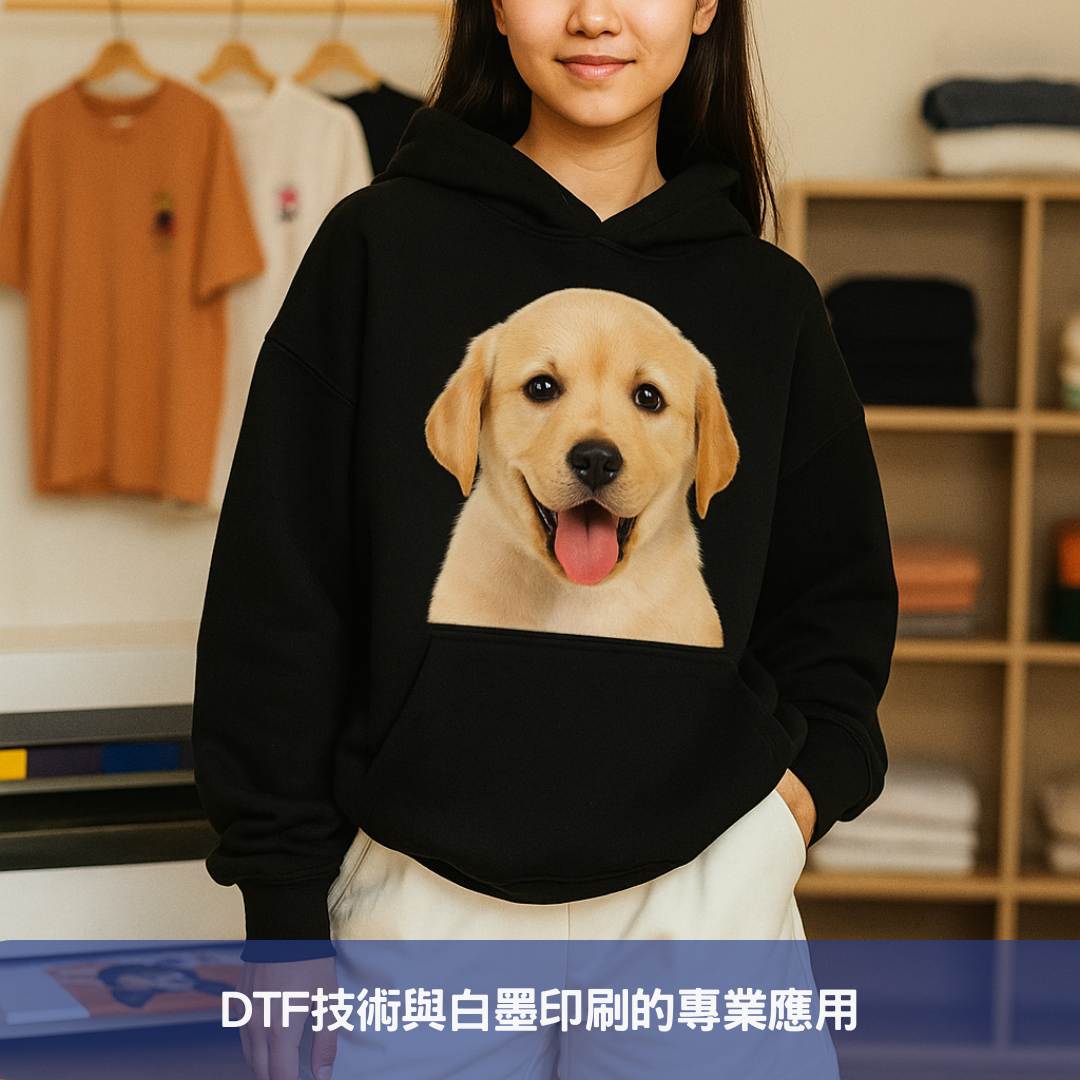 DTF技術與白墨印刷的專業應用