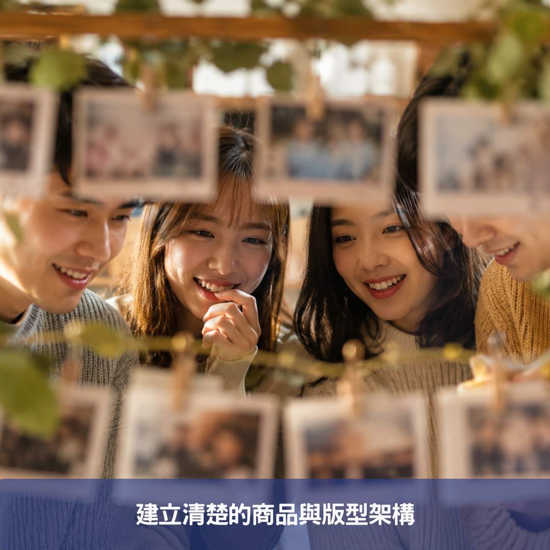 建立清楚的商品與版型架構