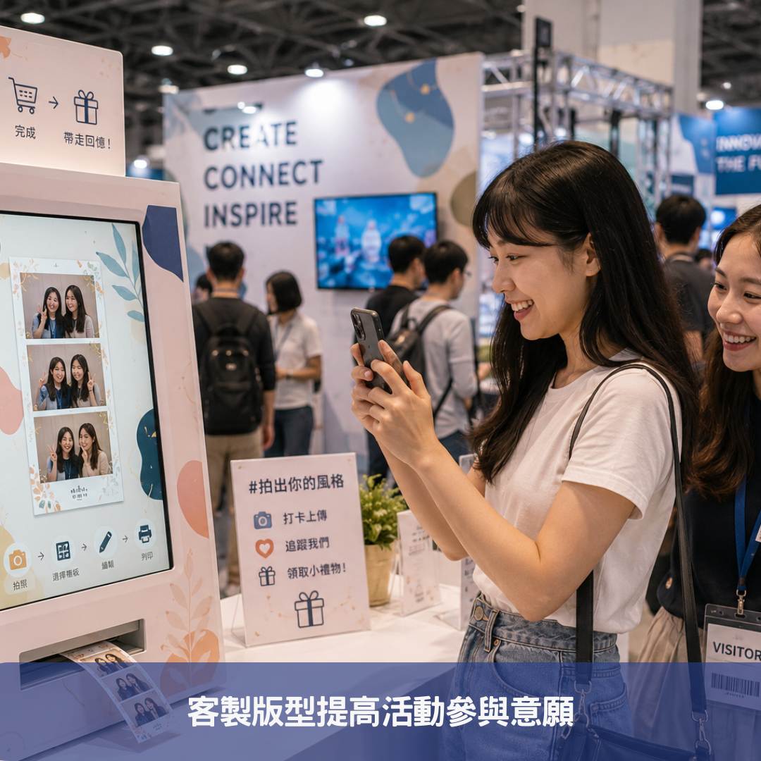 客製版型提高活動參與意願